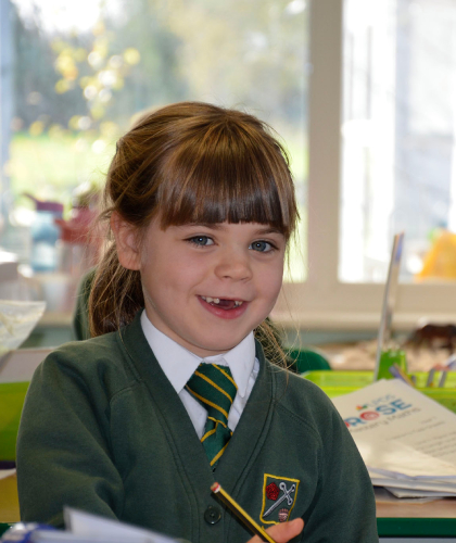 Child in Classroom